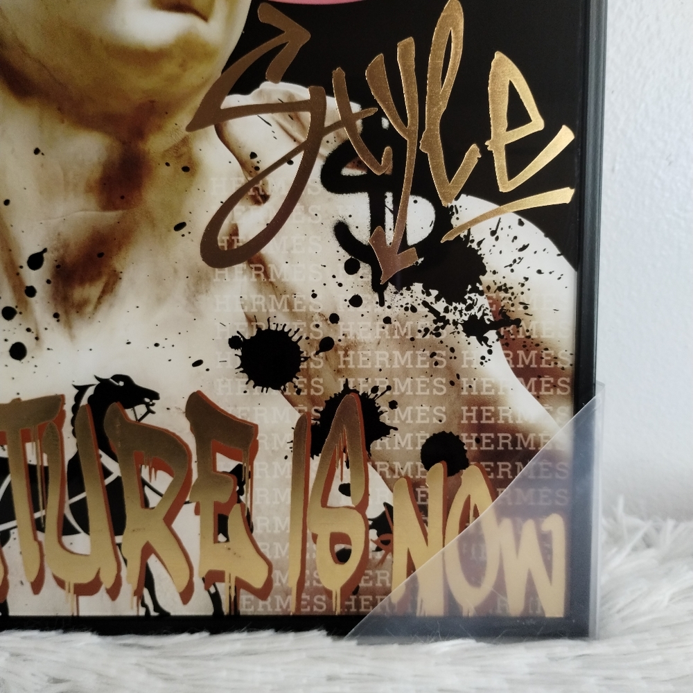 David Statue Lux Bubblegum Graffiti Wall Art - Picture 3 of 4